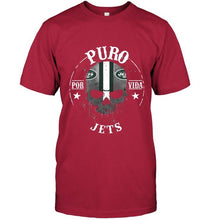 Load image into Gallery viewer, Puro New York Jets por vida fan shirt