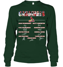 Load image into Gallery viewer, St Louis Cardinals players signed shirt