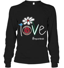 Load image into Gallery viewer, Love my Cardinals Arizona Cardinals daisy fan shirt