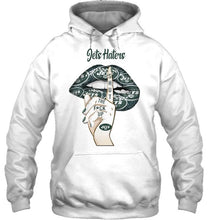 Load image into Gallery viewer, New York Jets haters shut the f ck up shhh lips shirt