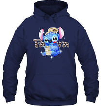 Load image into Gallery viewer, Stitch Panera Bread diamond gliterring shirt
