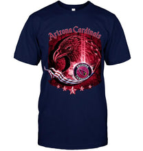 Load image into Gallery viewer, arizona cardinals eagle american flag shirt