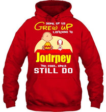 Load image into Gallery viewer, Some of us grew up listening to Journey the cool ones still do snoopy shirt