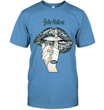 Load image into Gallery viewer, New York Jets haters shut the f ck up shhh lips shirt