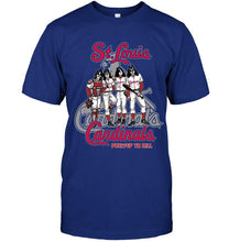 Load image into Gallery viewer, St Louis Cardinals kiss dressed to kill shirt