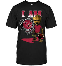 Load image into Gallery viewer, I am Arizona Cardinals groot shirt