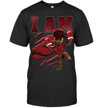 Load image into Gallery viewer, I am groot loves Arizona Cardinals fan t shirt