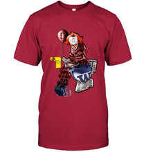 Load image into Gallery viewer, IT Stanford Cardinal in toilet halloween hoodie