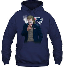 Load image into Gallery viewer, New England Patriots joker joaquin phoenix smoking t shirt