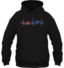Load image into Gallery viewer, St Louis Cardinals St Louis Blues heartbeat shirt