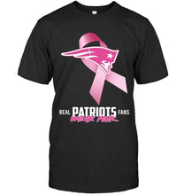 Load image into Gallery viewer, New England Patriots real fans wear pink br east cancer support shirt