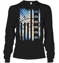 Load image into Gallery viewer, New York Jets 4th july independence day american flag shirt