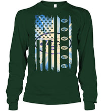 Load image into Gallery viewer, New York Jets 4th july independence day american flag shirt