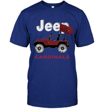 Load image into Gallery viewer, Jeep Arizona Cardinals fan hoodie