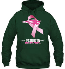 Load image into Gallery viewer, New England Patriots real fans wear pink br east cancer support shirt