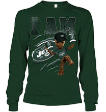Load image into Gallery viewer, I am groot loves New York Jets fan t shirt