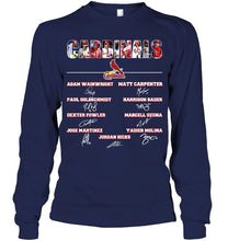 Load image into Gallery viewer, St Louis Cardinals players signed shirt