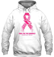 Load image into Gallery viewer, Arizona Cardinals fight like the Cardinals br east cancer warrior shirt