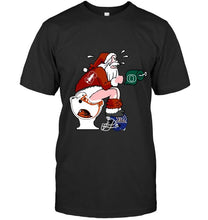 Load image into Gallery viewer, Santa Stanford Cardinal in bathroom shirt