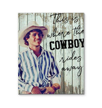 Load image into Gallery viewer, This where the cowboy rides away George Strait
