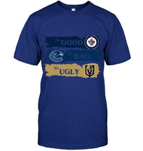 Load image into Gallery viewer, Winnipeg Jets the good the bad the ugly fan t shirt
