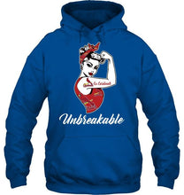 Load image into Gallery viewer, Go St Louis Cardinals unbreakable girl shirt