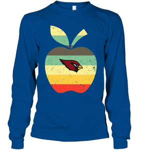 Arizona Cardinals teacher apple retro shirt