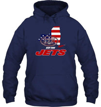 Load image into Gallery viewer, New York Jets New York 4th July independence day american flag shirt