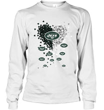 Load image into Gallery viewer, New York Jets dual colors tiny heart shaped shirt
