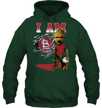 Load image into Gallery viewer, I am St Louis Cardinals groot shirt