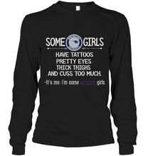 Load image into Gallery viewer, Some New England Patriots girls have tattoos pretty eyes thick thighs cus too much It's me shirt