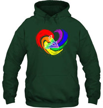 Load image into Gallery viewer, St Louis Cardinals lgbt tornado heart shirt