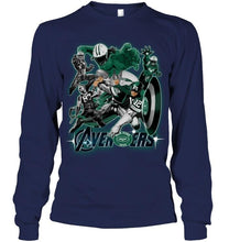 Load image into Gallery viewer, New York Jets The avengers assemble fighting simpson shirt