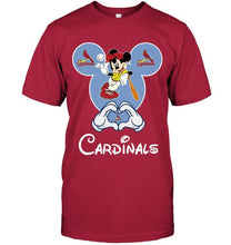 Load image into Gallery viewer, St Louis Cardinals Mickey shirt