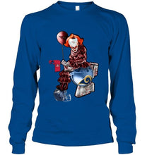 Load image into Gallery viewer, IT Arizona Cardinals in toilet halloween hoodie