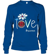 Load image into Gallery viewer, Love my Cardinals Arizona Cardinals daisy fan shirt