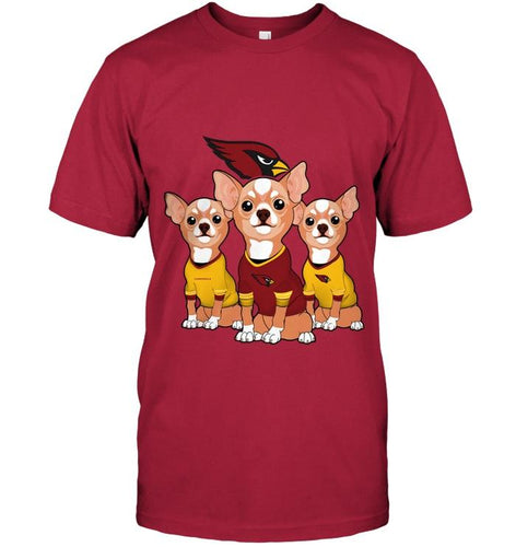 Arizona Cardinals Chihuahuas fan shirt