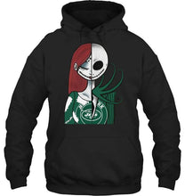 Load image into Gallery viewer, New York Jets Jack Skellington Sally halloween fan simpson shirt