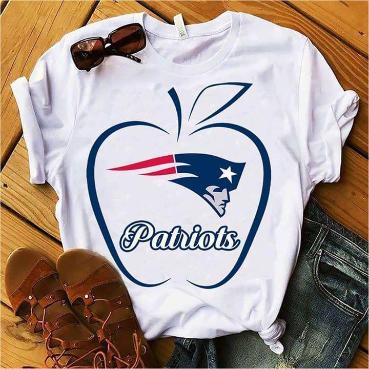 apple new england patriots for patiots fan t shirt