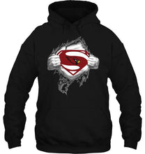 Load image into Gallery viewer, Arizona Cardinals Superman Ripped shirt