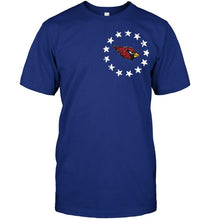 Load image into Gallery viewer, Arizona Cardinals american star flag shirt