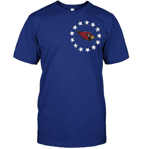 Arizona Cardinals american star flag shirt