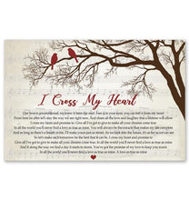Load image into Gallery viewer, George Strait I cross my heart tree bird poster