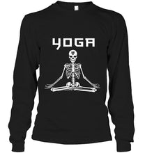 Load image into Gallery viewer, Journey Yoga skeleton shirt
