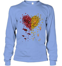 Load image into Gallery viewer, Arizona Cardinals Patriots and Arizona State Sun Devils tiny hearts shaped fan shirt