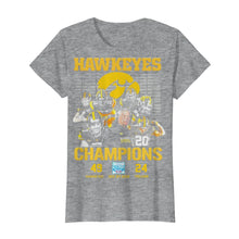 Load image into Gallery viewer, Hawkeyes Champions Holiday Bowl Hawkeyes 49 Trojans 24 shirt by Moteefes store Classic Women's T-Shirt