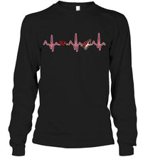 Load image into Gallery viewer, Arizona Cardinals Arizona Coyotes heartbeat shirt