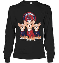 Load image into Gallery viewer, St Louis Cardinals Chihuahuas fan shirt