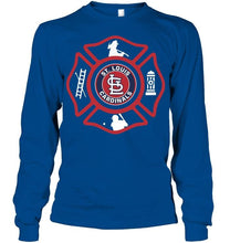 Load image into Gallery viewer, St Louis Cardinals Firefighter shirt