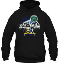 Load image into Gallery viewer, snoopy watch New York Jets city star light shirt